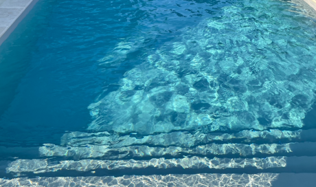 Construction d'une piscine a nailly