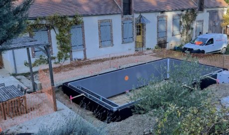 Réalisation de piscines en béton armé - Yonne Nord BTP - Sens